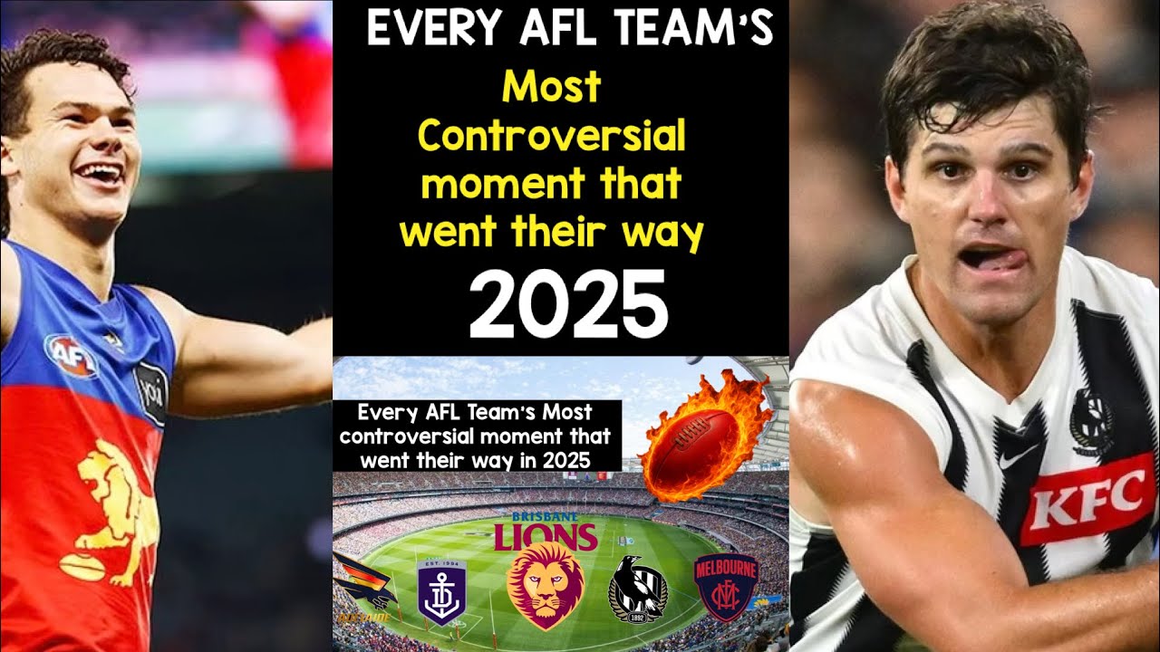 Every AFL Team’s Most Controversial Moment That Went Their Way in 2025