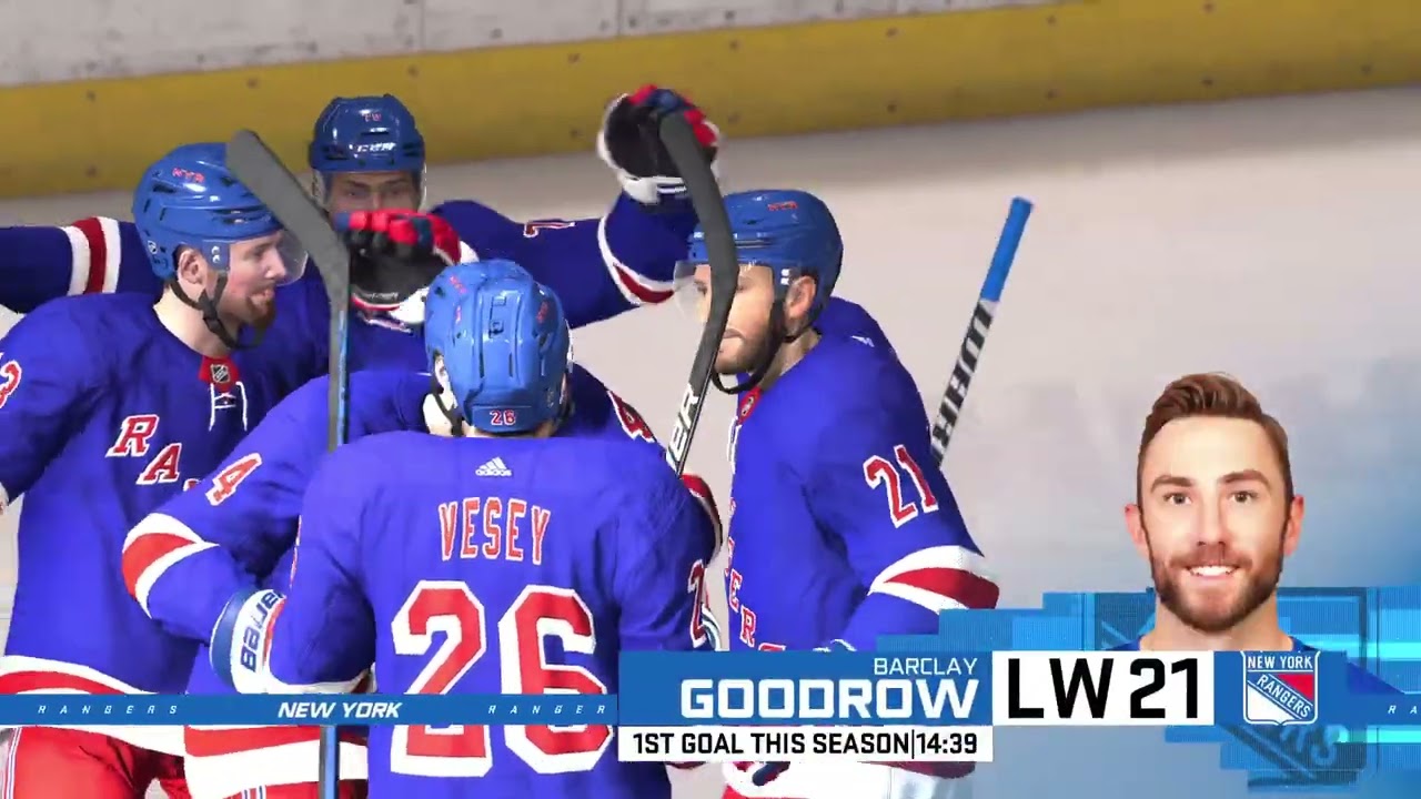 Game 4 2022-23 NHL season: Lightning @ Rangers October 11, 2022