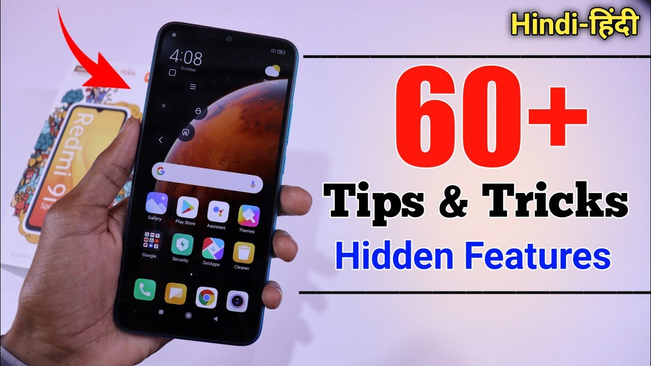 Redmi 9i Sport Tips And Tricks - Top 60++ Hidden Features | Hindi-हिंदी