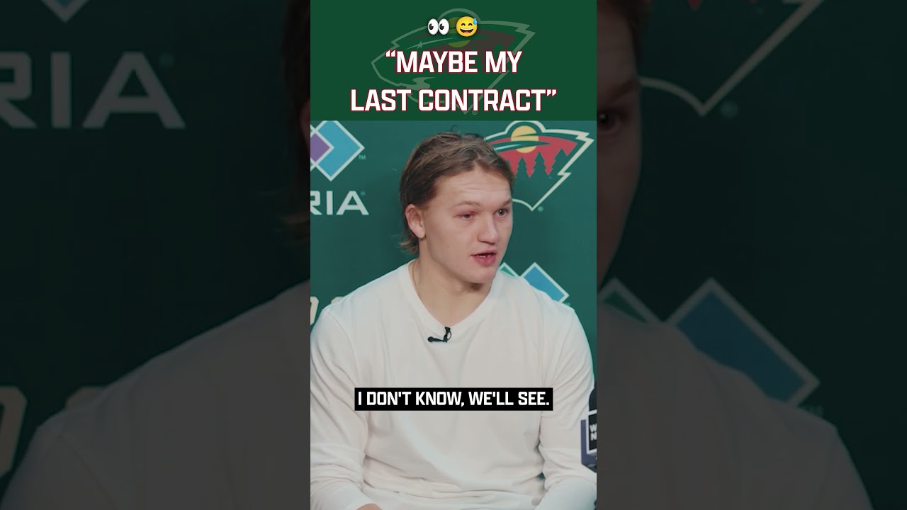 Kaprizov signs MASSIVE extension 🤯