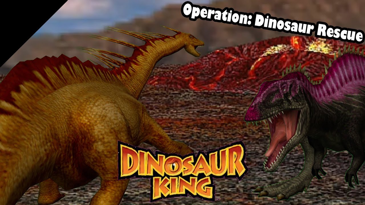 Игровой процесс аркадной версии Dinosaur King | Операция по спасению динозавра Амаргазавр, части ...