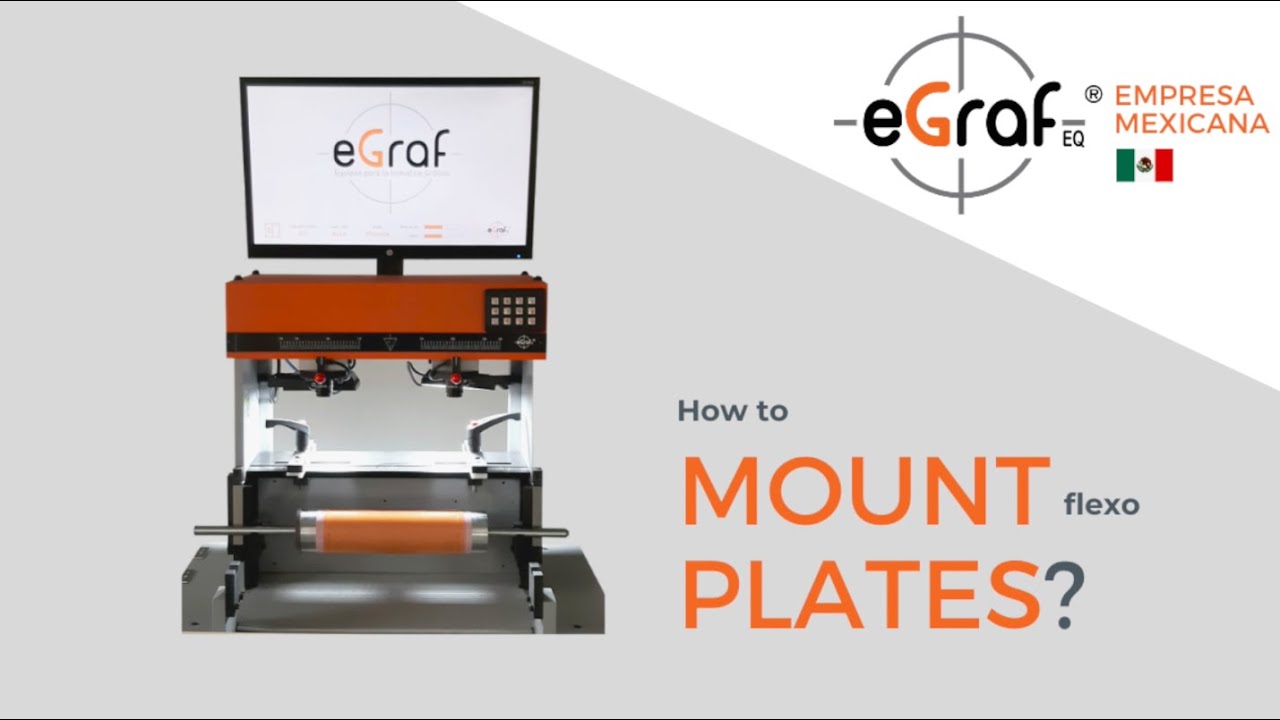 Plate mounting || Plate mounter eGraf