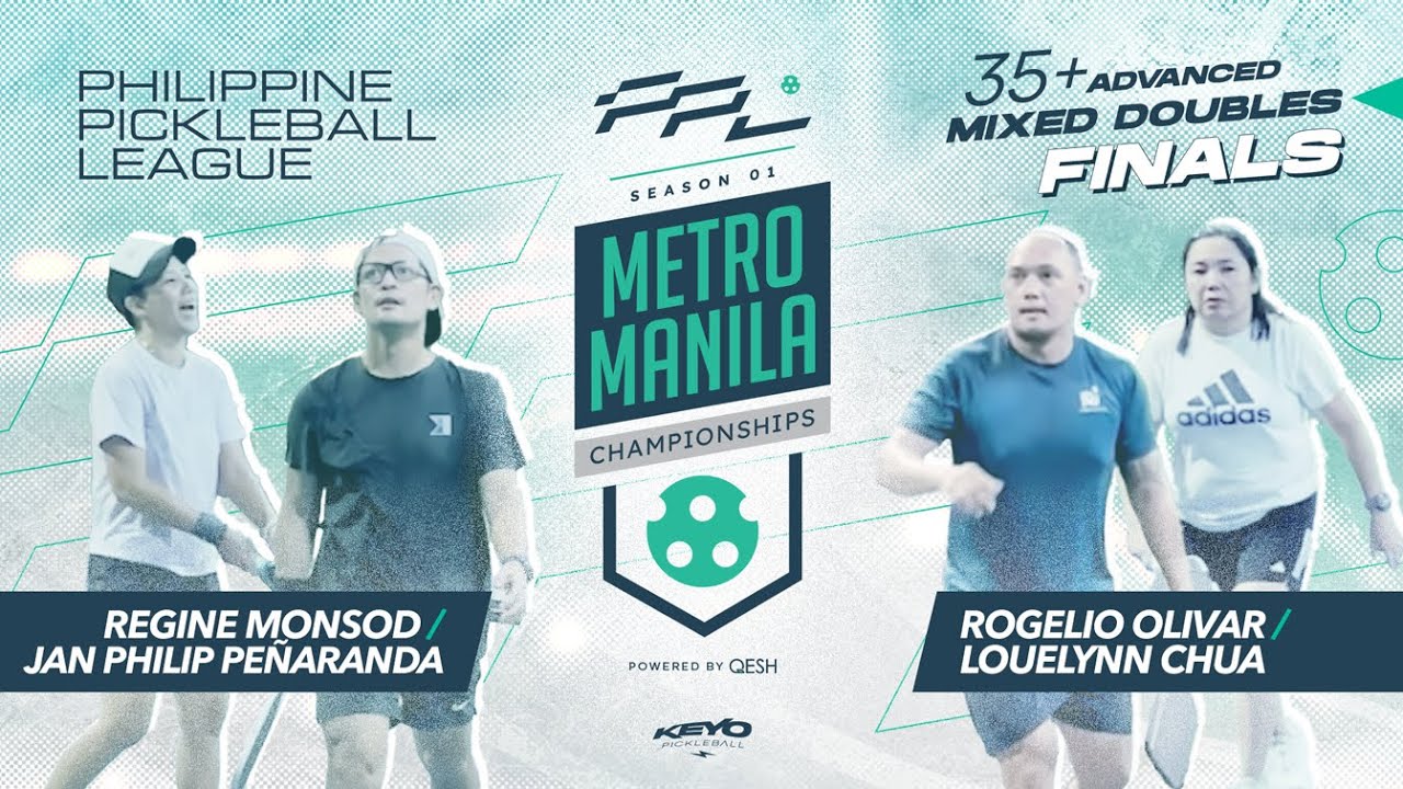PPL 35+ Mixed Doubles Finals (Advanced) Jan Philip/Regine vs Rogelio/Louelynn