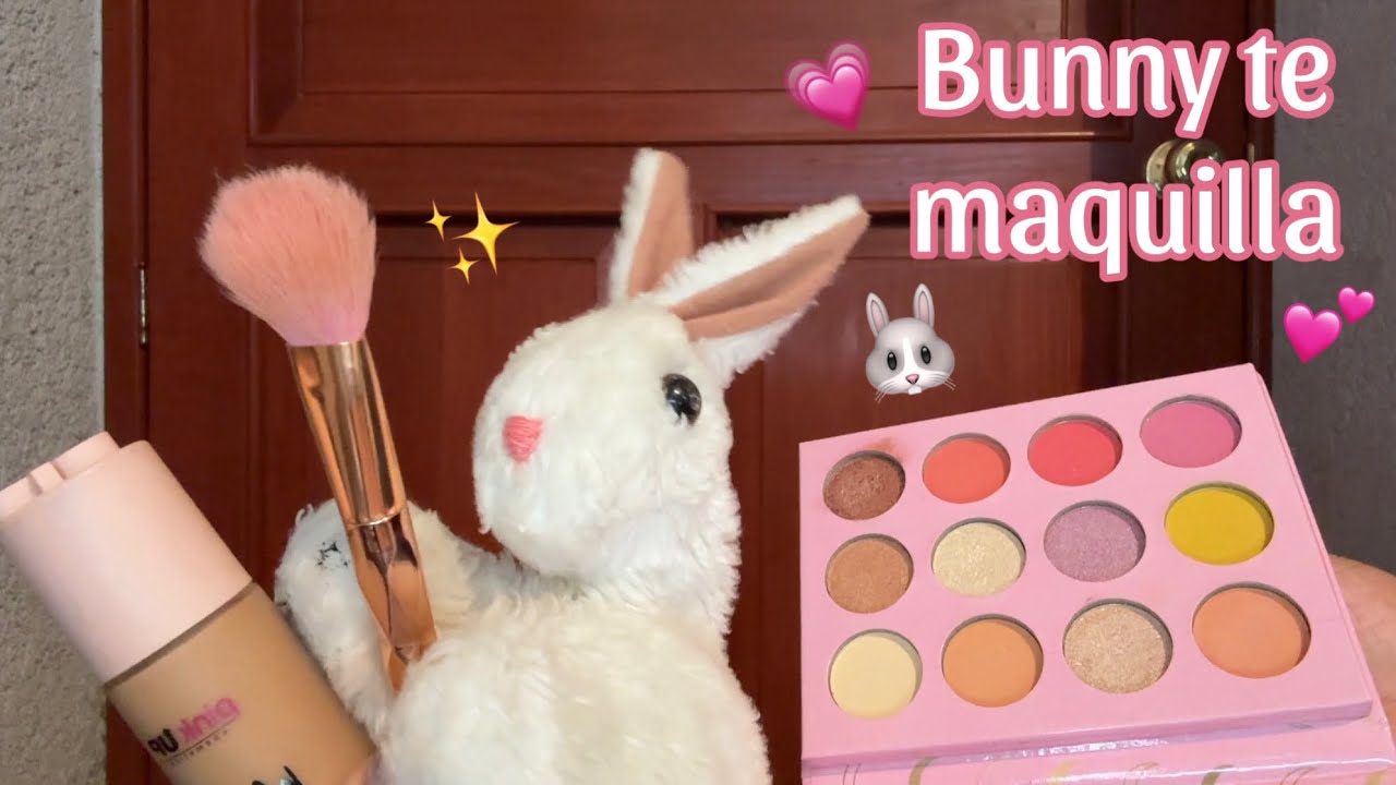 ASMR conejito te maquilla para tu cita 🐰💓
