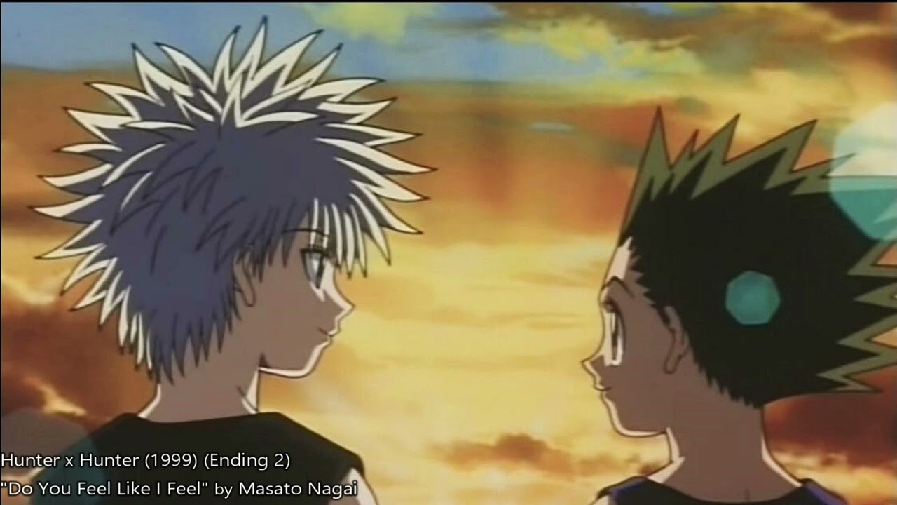 Hunter x Hunter 1999 ED2 - "Do You Feel Like I Feel" - Masato Nagai
