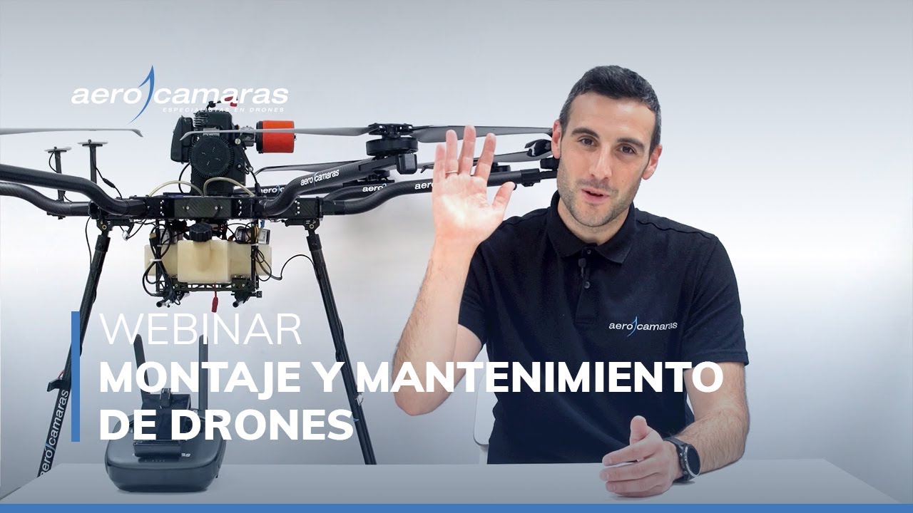 WEBINAR gratuito - Montaje y mantenimiento de drones