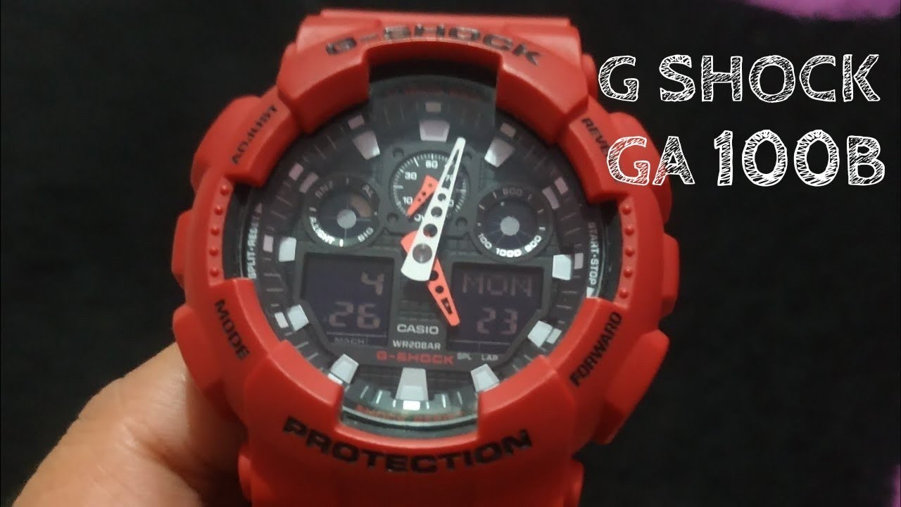 Tutorial cara mengatur waktu dan tanggal Casio G shock GA 100B