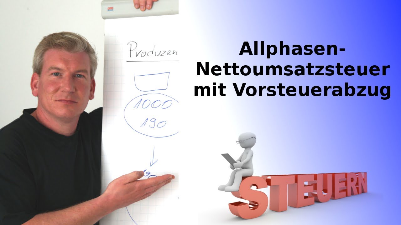 Allphasen-Nettoumsatzsteuer mit Vorsteuerabzug | Was bedeutet dieser Begriff?
