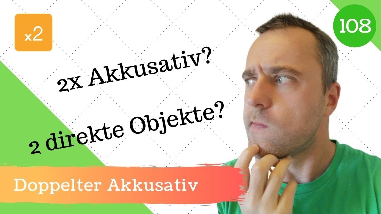 [108] Verben mit doppeltem Akkusativ