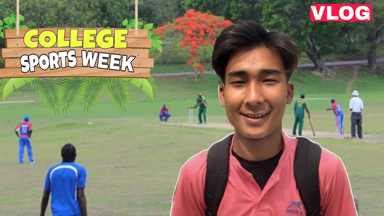 FIRST DAY of SPORTS WEEK at COLLEGE | CRICKET MATCH