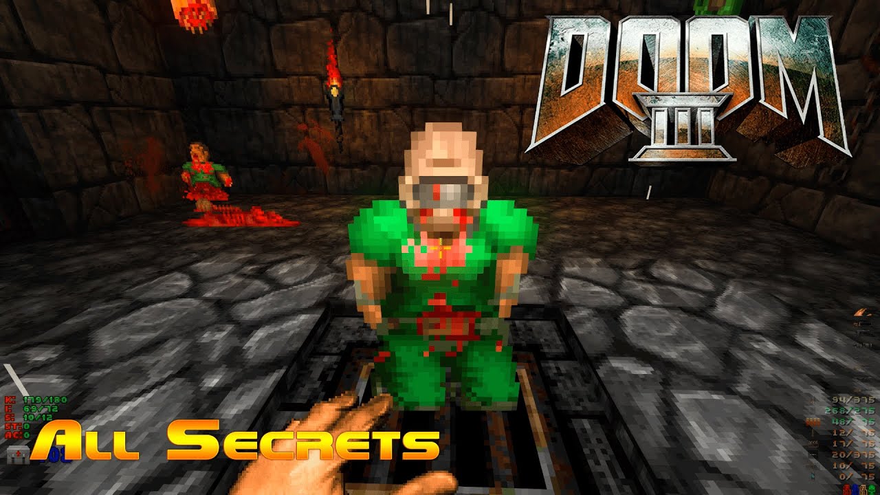 Doom III: Тюрьма – Полное прохождение. Map 05 Все секреты