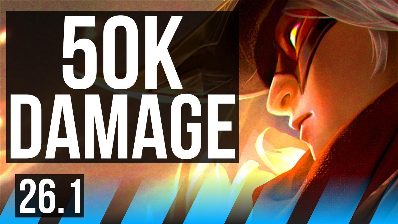 VARUS vs AKALI (MID) | 50K damage | KR Grandmaster | 26.1