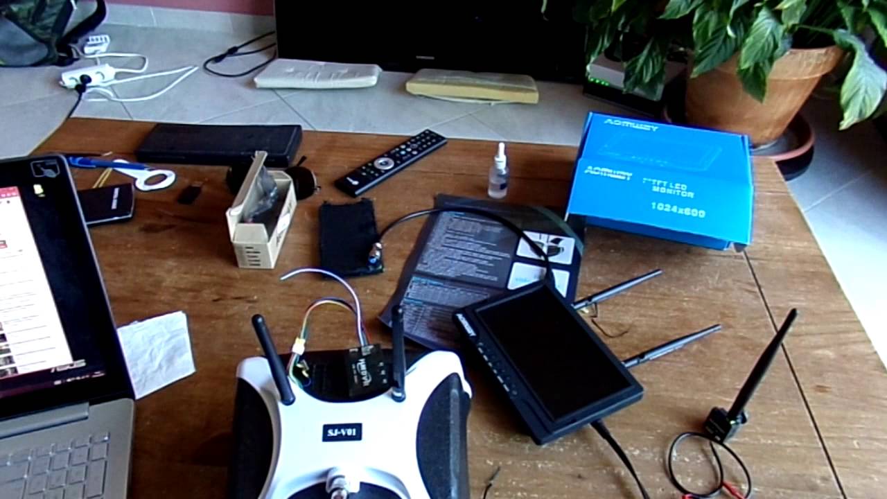 Skyzone SJ-V01 advanced testings: AV in, AVout, HDMI & HMDRV integration (Courtesy Banggood)
