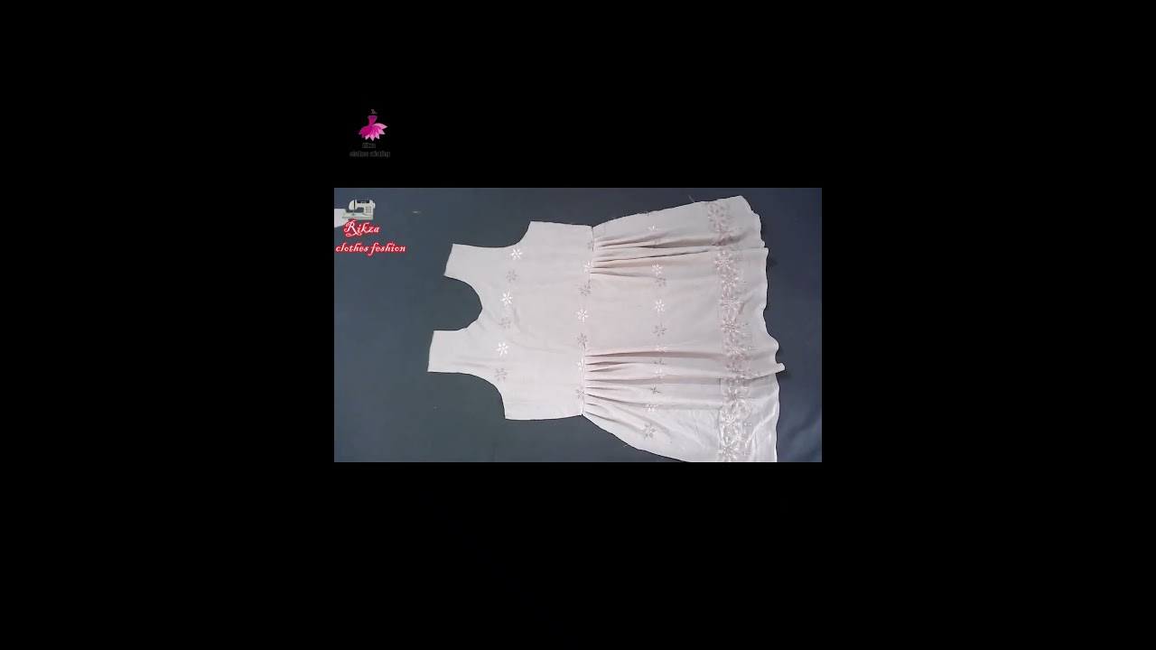 side plates baby frock cutting and stiching #fashion #babyclothes #babyfrockdesign #babyfroks
