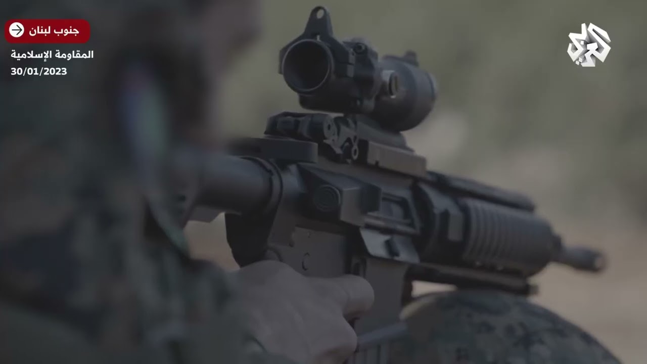 شاهد | حزب الله يستعرض في رسالة لإسرائيل القدرات العسكرية وتدريبات فرقة الرضوان