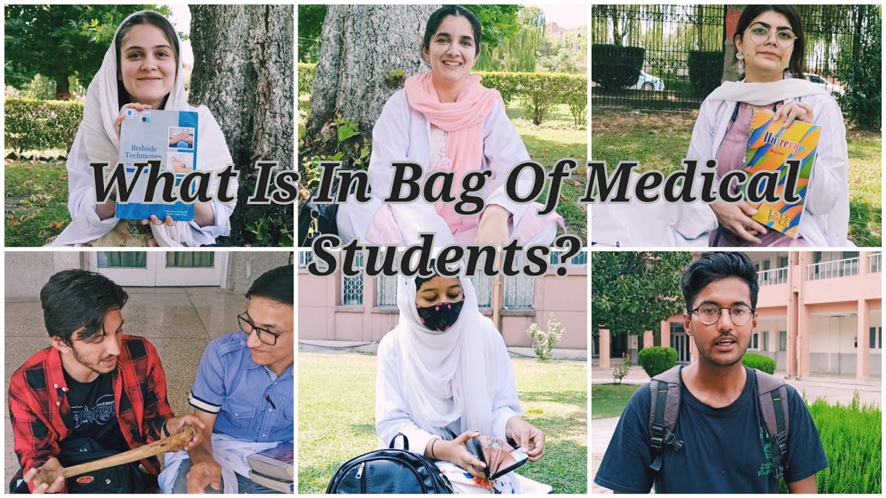 What Is In Bags Of Medical Students?? Part 1 ft.AMC