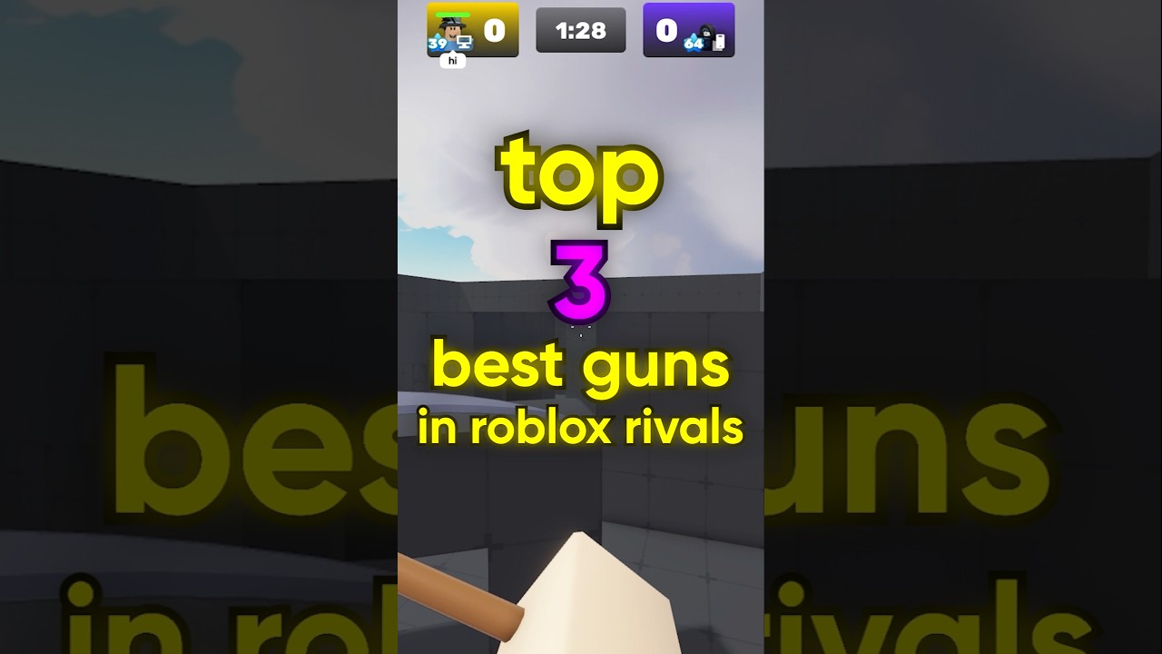 Top 3 Best Guns In Roblox Rivals