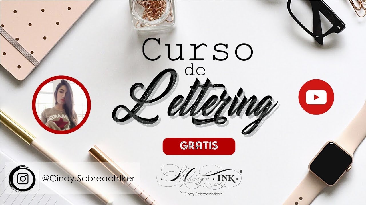 Introducción Lettering Curso GRATIS!!! Clase 1