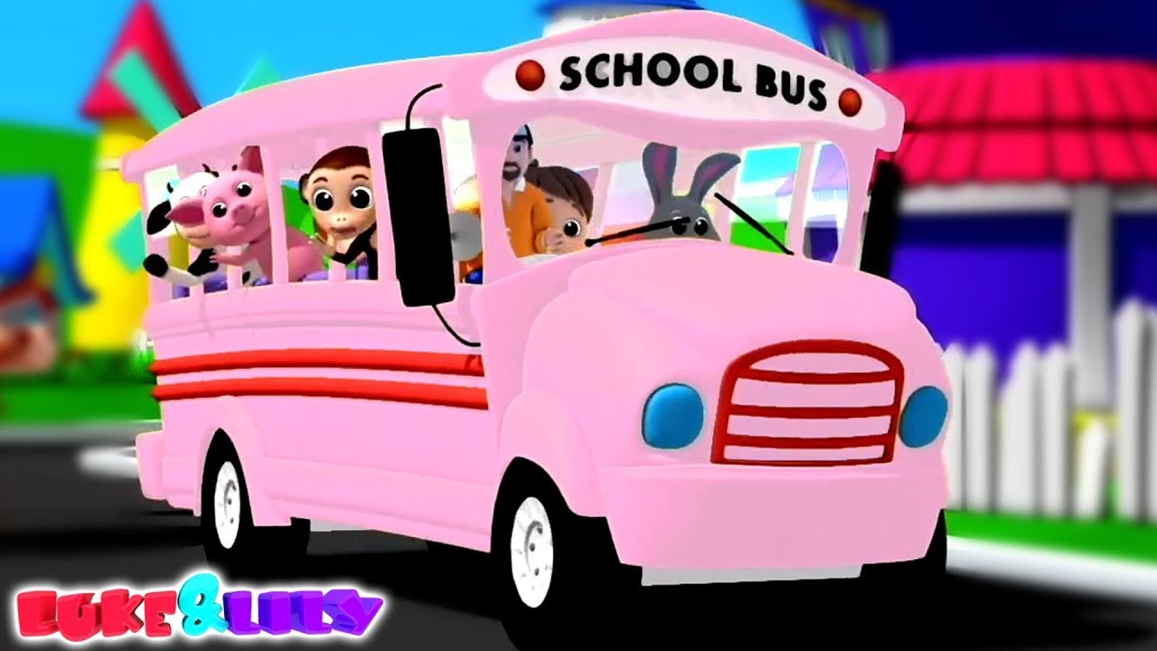 Die Räder des Busses Vorschullied zum Mitsingen Von Luke and Lilly
