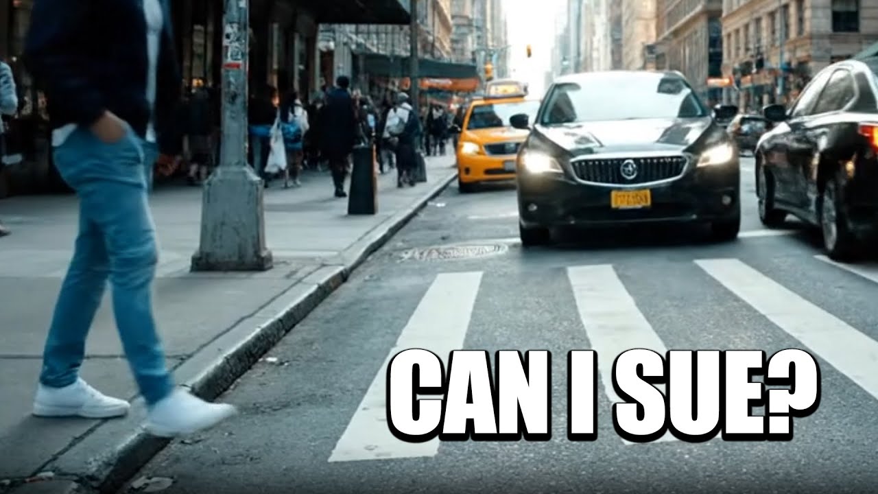 Can I Sue If I Was Hit by a Car While Crossing the Street in New York?
