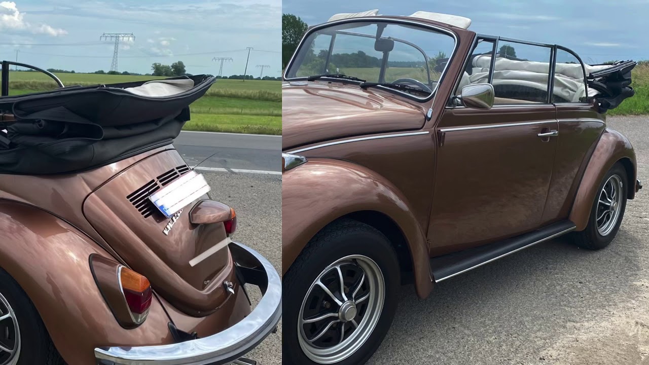 Oldschool VW K&auml;fer Cabrio 1302 LS