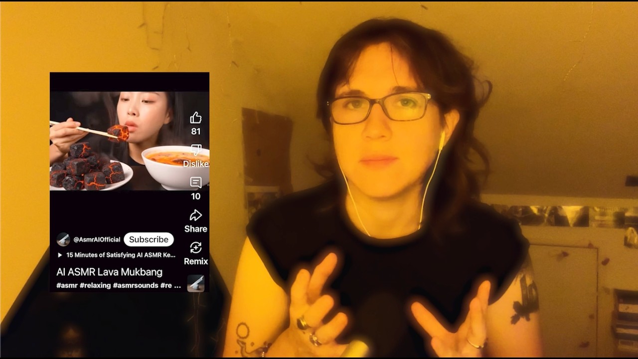 Should we be worried about AI ASMR? (ASMR)