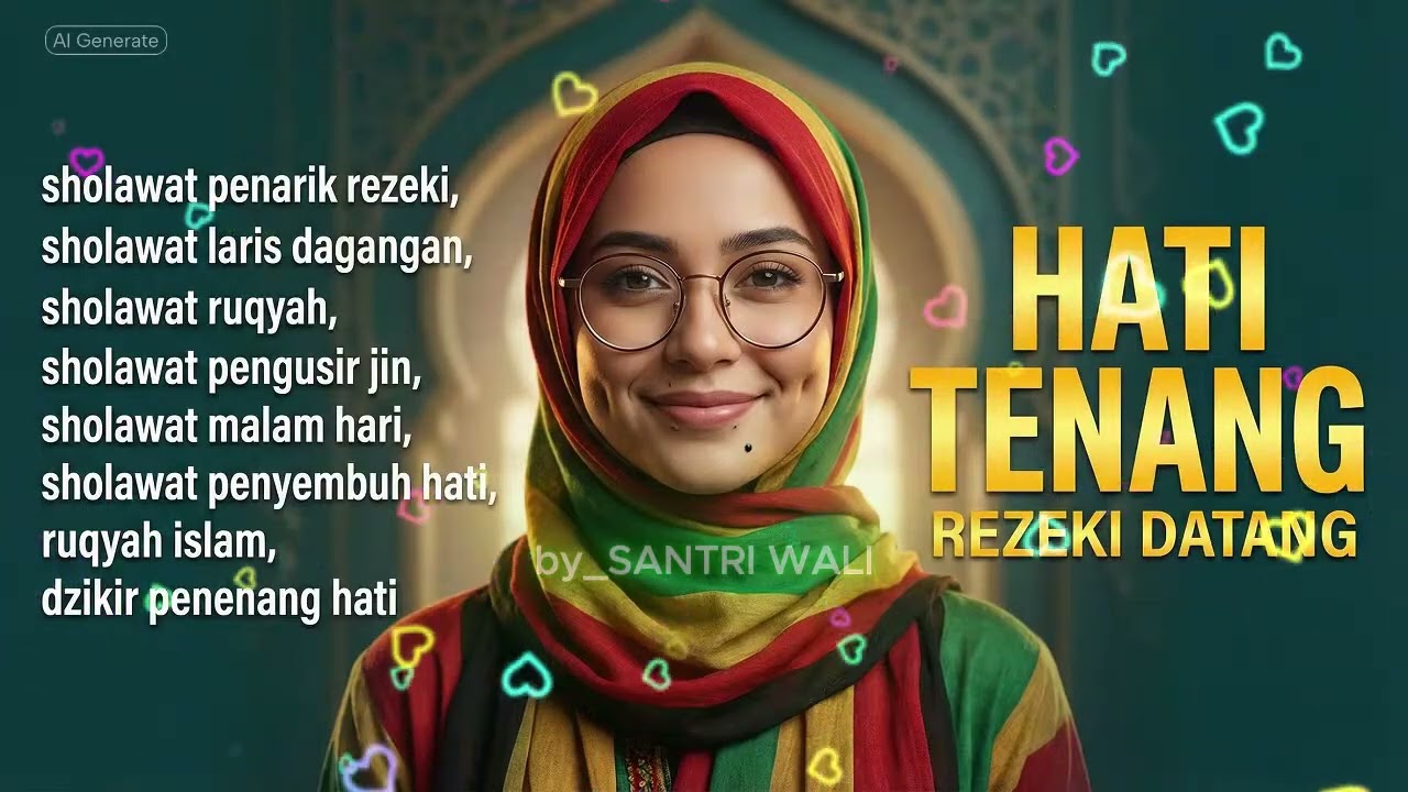 USAHAKAN PUTAR JUM'AT SORE WALAU 5 MENIT ❗SHOLAWAT PEMBUKA REZEKI DARI SEGALA PENJURU, SHOLAWAT M