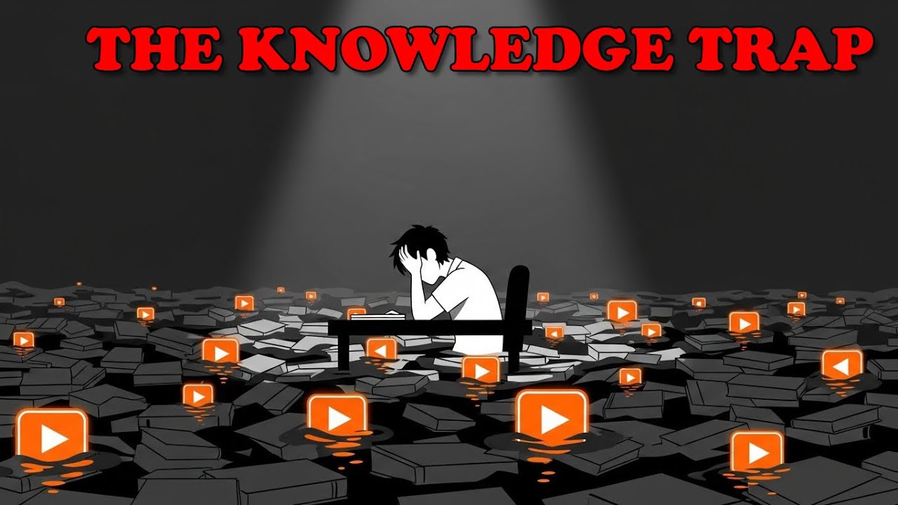 THE KNOWLEDGE TRAP — Why You’re Learning But Not Growing