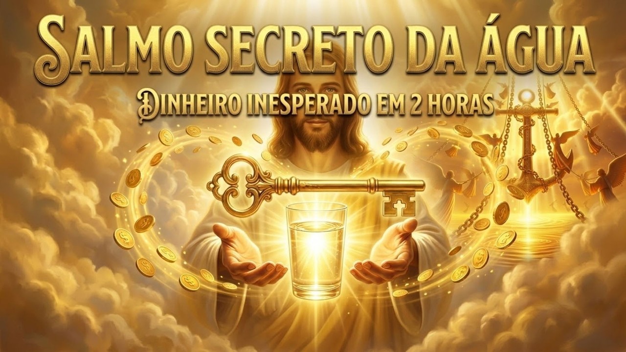 🚨 SALMO PROIBIDO DA PROSPERIDADE: Ouça 1 Vez + Copo de Água e Dinheiro INESPERADO Surge em 2 HORAS