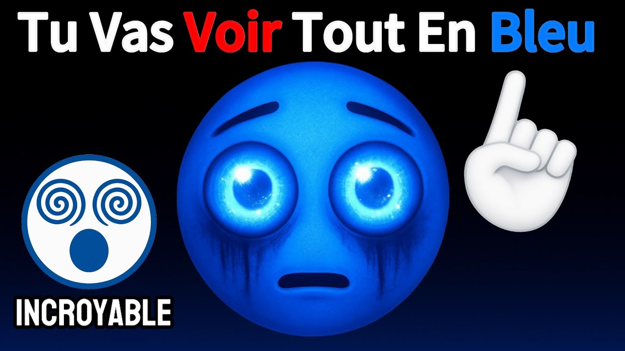 Regardez Bien Tout Ce Que Vous Voyez Va Devenir En Bleu ! 😲🔵
