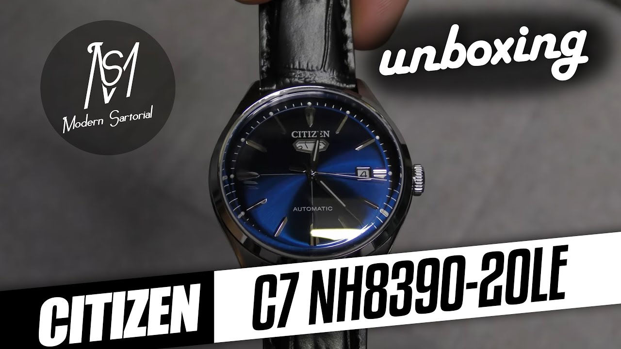 The Orient Banbino Killer - Citizen C7 #Citizen NH8390-20LE #unboxing