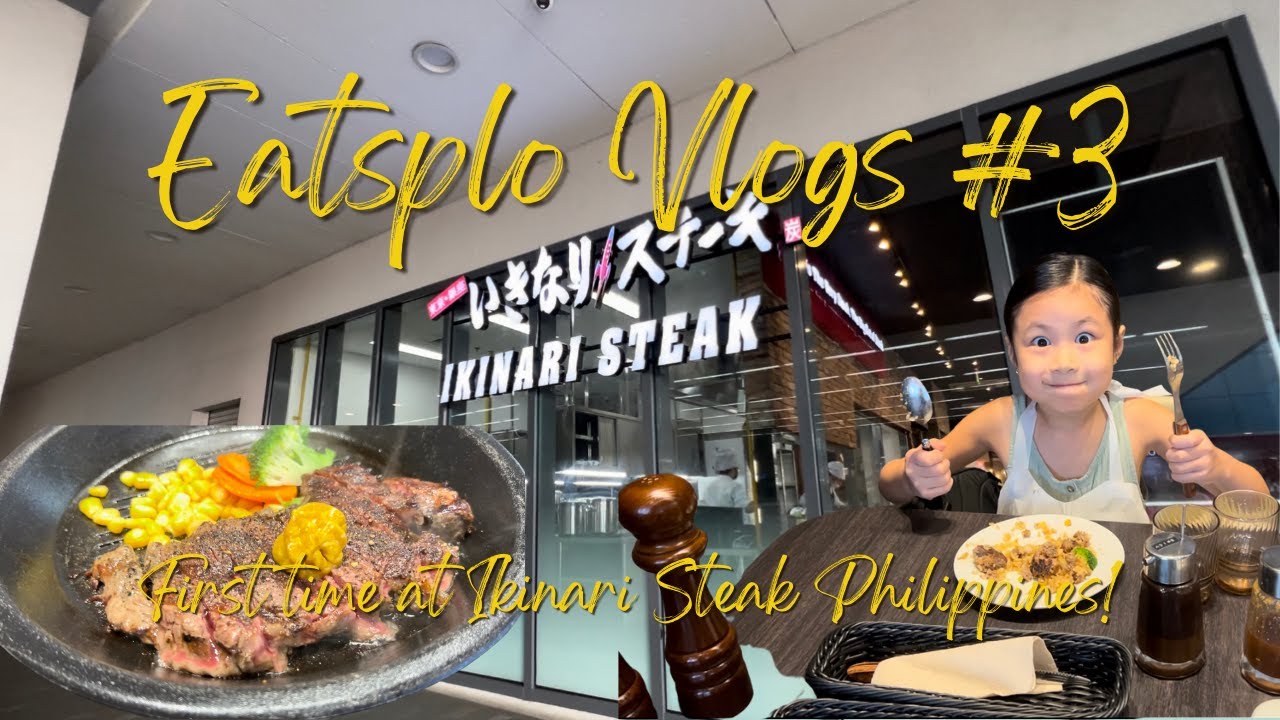 First Time sa Unang Ikinari Steak sa Pilipinas! | SM Mall of Asia EATS