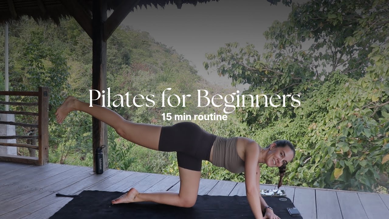 15-Minute Pilates for Beginners | Full-Body