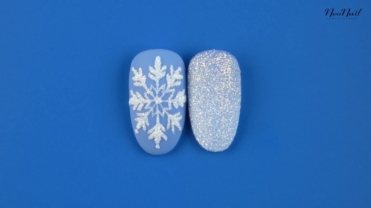 Мастер-класс - Снежинка со втиркой Arielle NeoNail