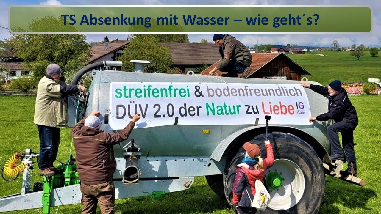 IG gesunde Gülle: Breitverteiler erlaubt - mit wieviel Wasser? - Ein Gedankenexperiment!