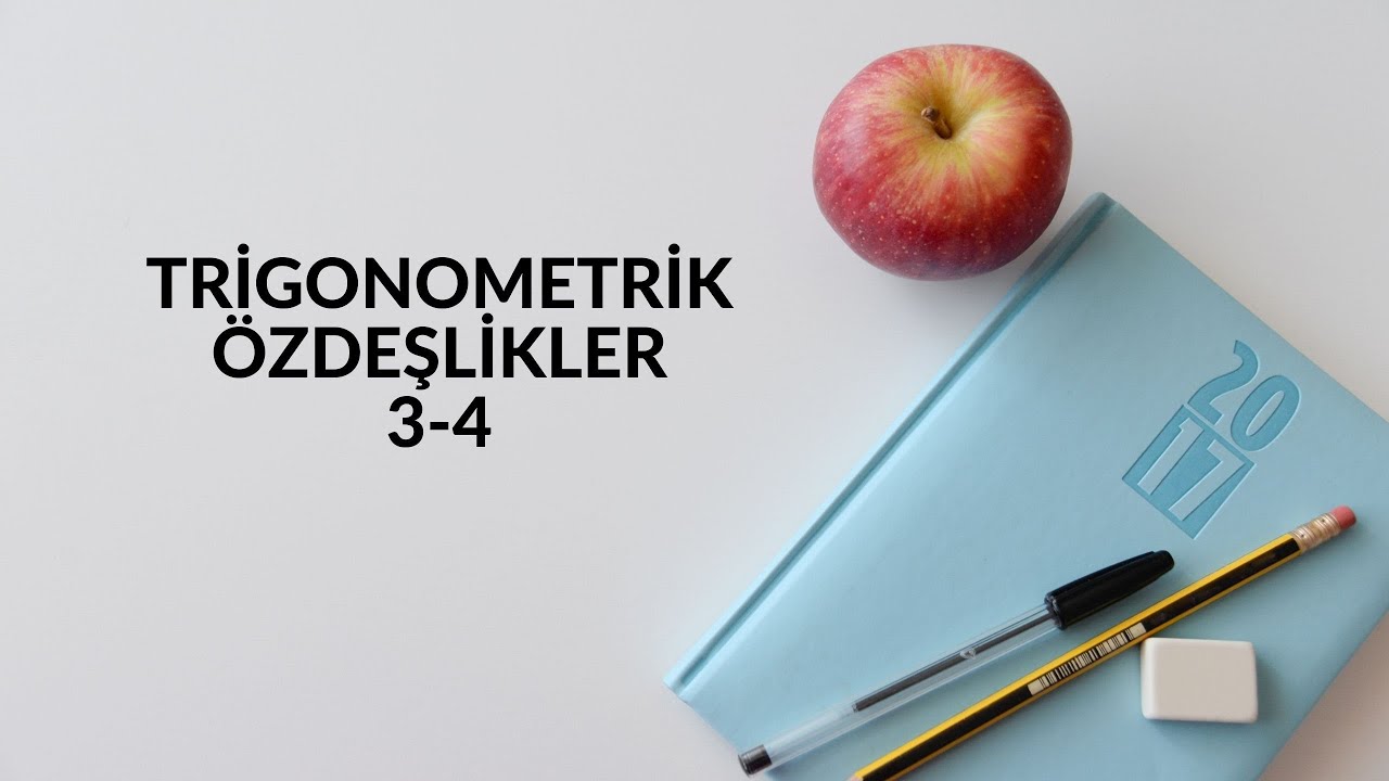 TRİGONOMETRİK ÖZDEŞLİKLER 3-4 KONU ANLATIMI SONUÇ YAYINLARI