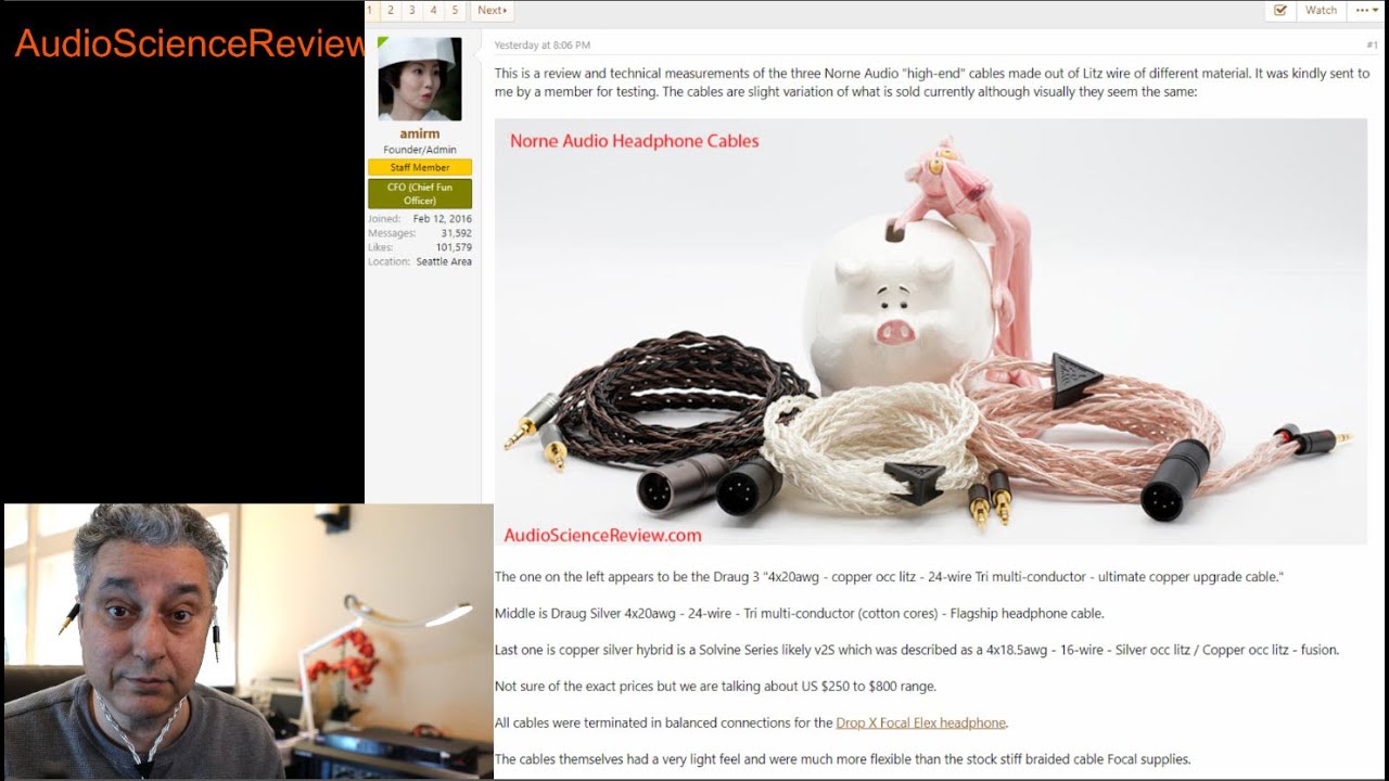 Do Premium Headphone Cables Make an Audible Difference? Norne Audio Cable Review