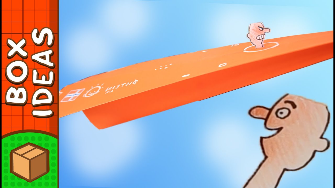 DIY Paper Airplane | Craft Ideas For Kids on BoxYourself