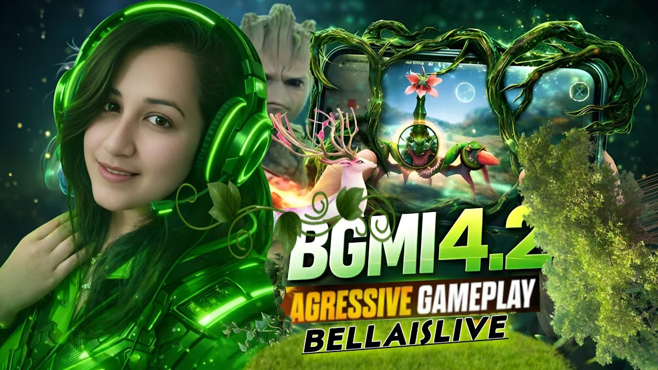 PUBG RANK PUSH | LIVE WITH GIRL GAMER BELLA 🫰