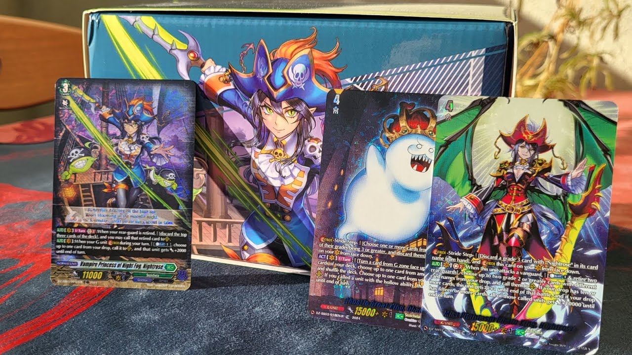 Nightrose è Tornata!! Cardfight!! Vanguard DivineZ: Nightrose Stride Deck Set Unboxing!