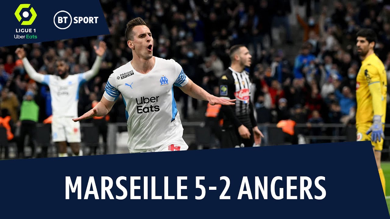 Marseille vs Angers (5-2) | Milik bags hat-trick as hosts complete turnaround! | Ligue 1 Highlights