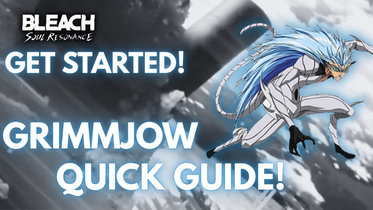 КРАТКИЙ ГАЙД ПО GRIMMJOW! Характеристики, ротация и демонстрация против босса! Начни осваивать ег...