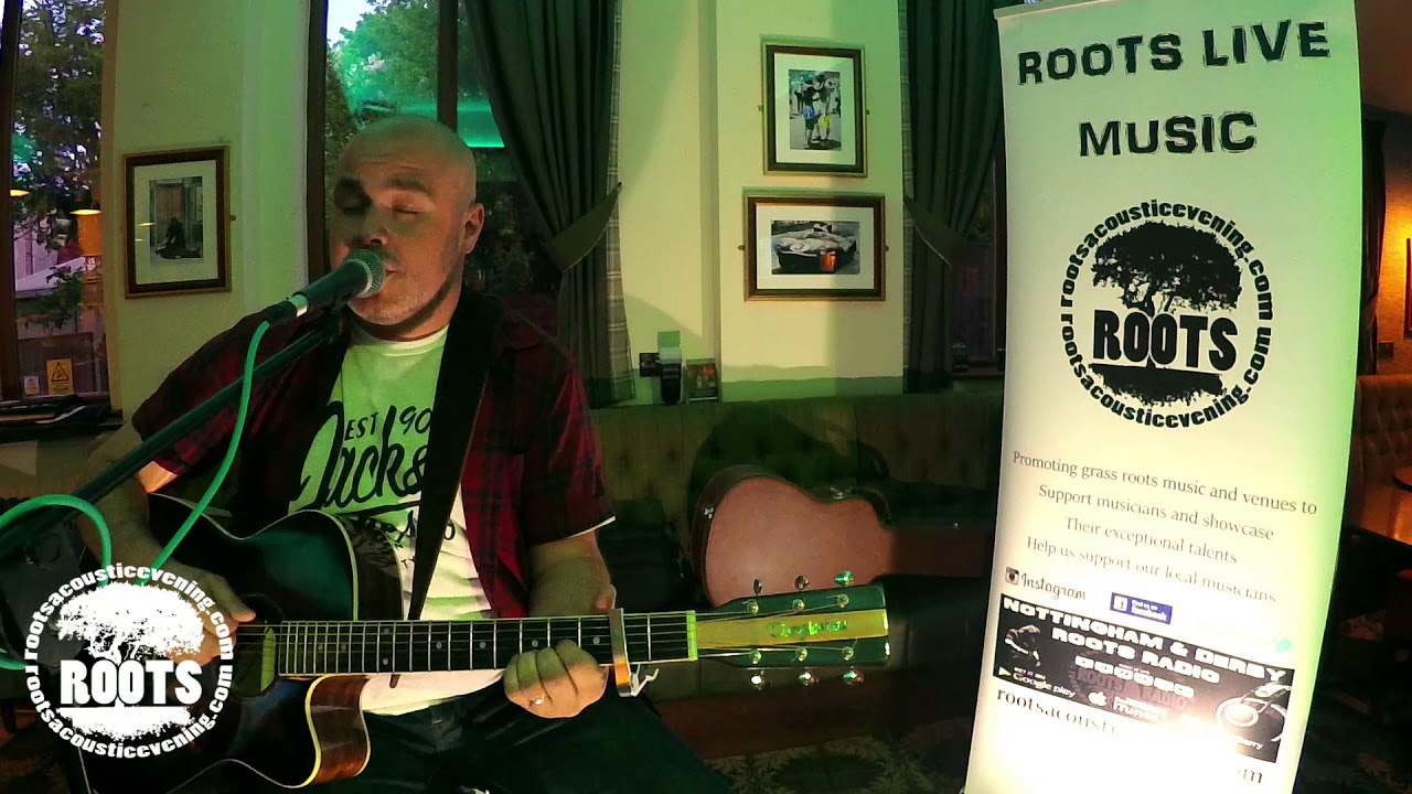 Neil Everton playing live the King Of Prussia Nottingham music   roots live music Video
