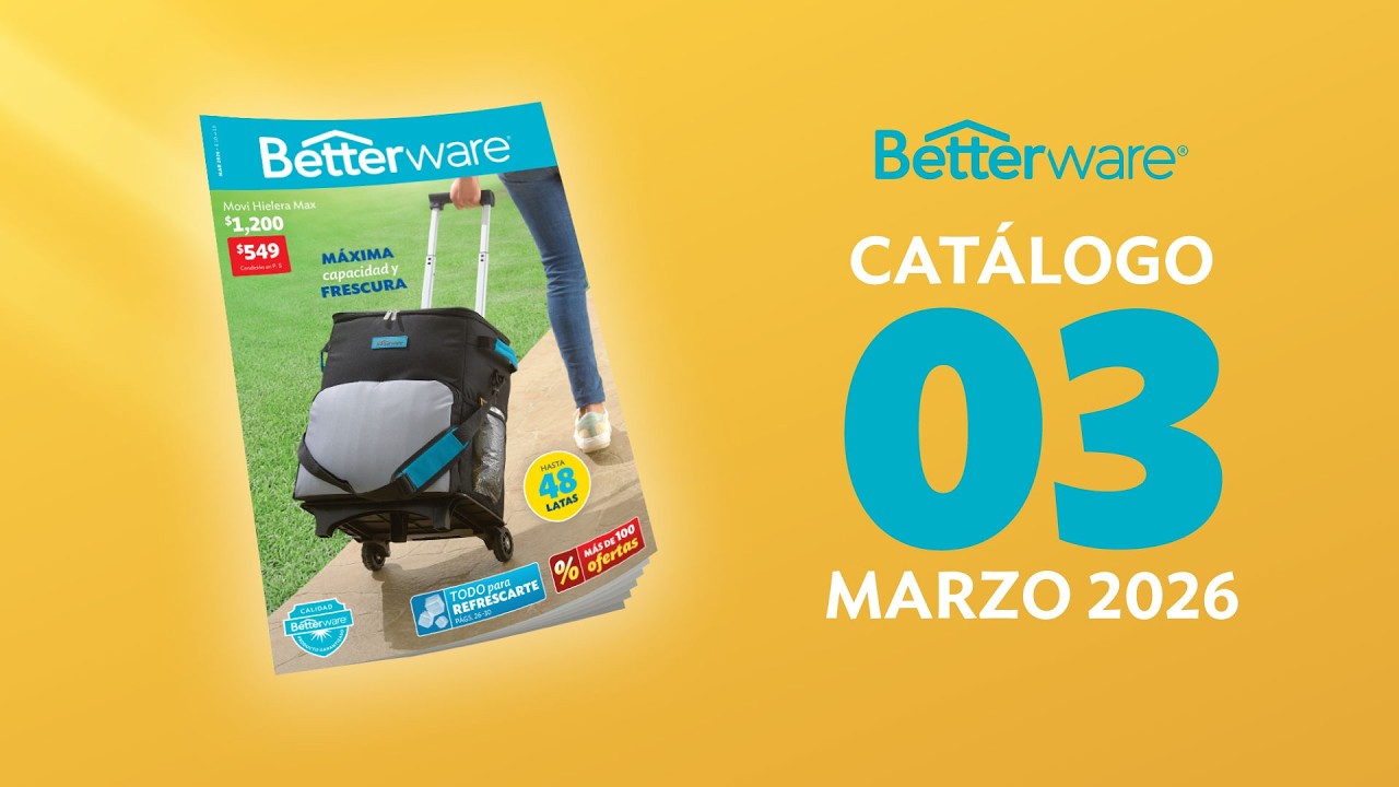 Catálogo Betterware Marzo 2026 ¡NUEVO LANZAMIENTO!