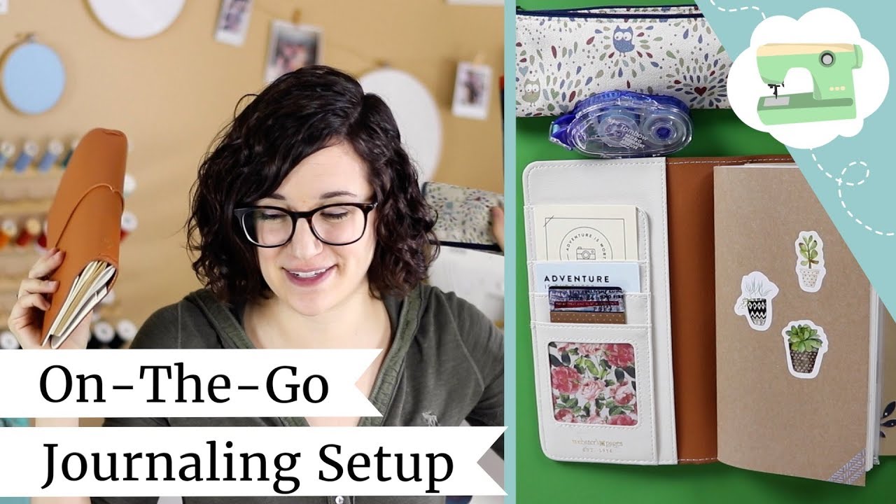 My Traveler's Notebook On The Go Setup - Favorite Travel Journaling Supplies | @laurenfairwx