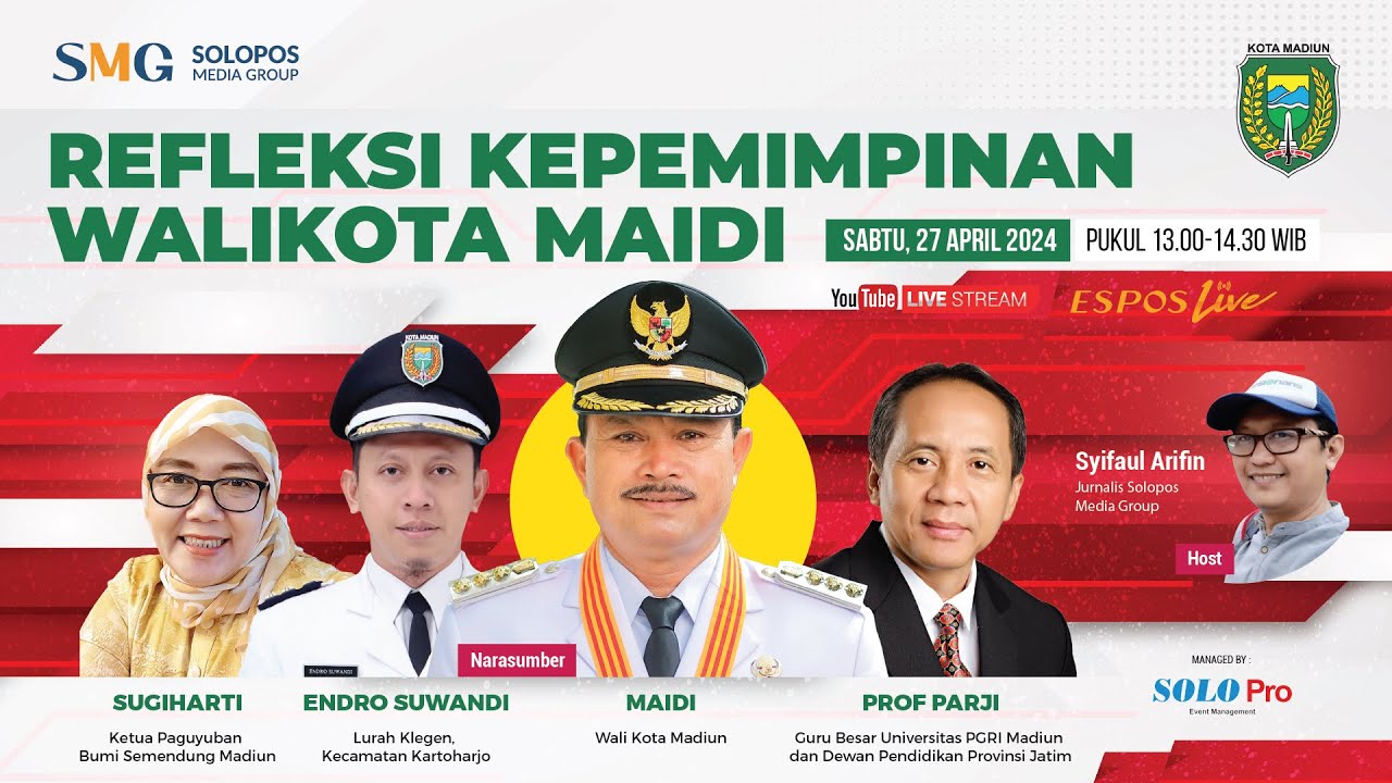 Refleksi Kepemimpinan Wali Kota Madiun Maidi