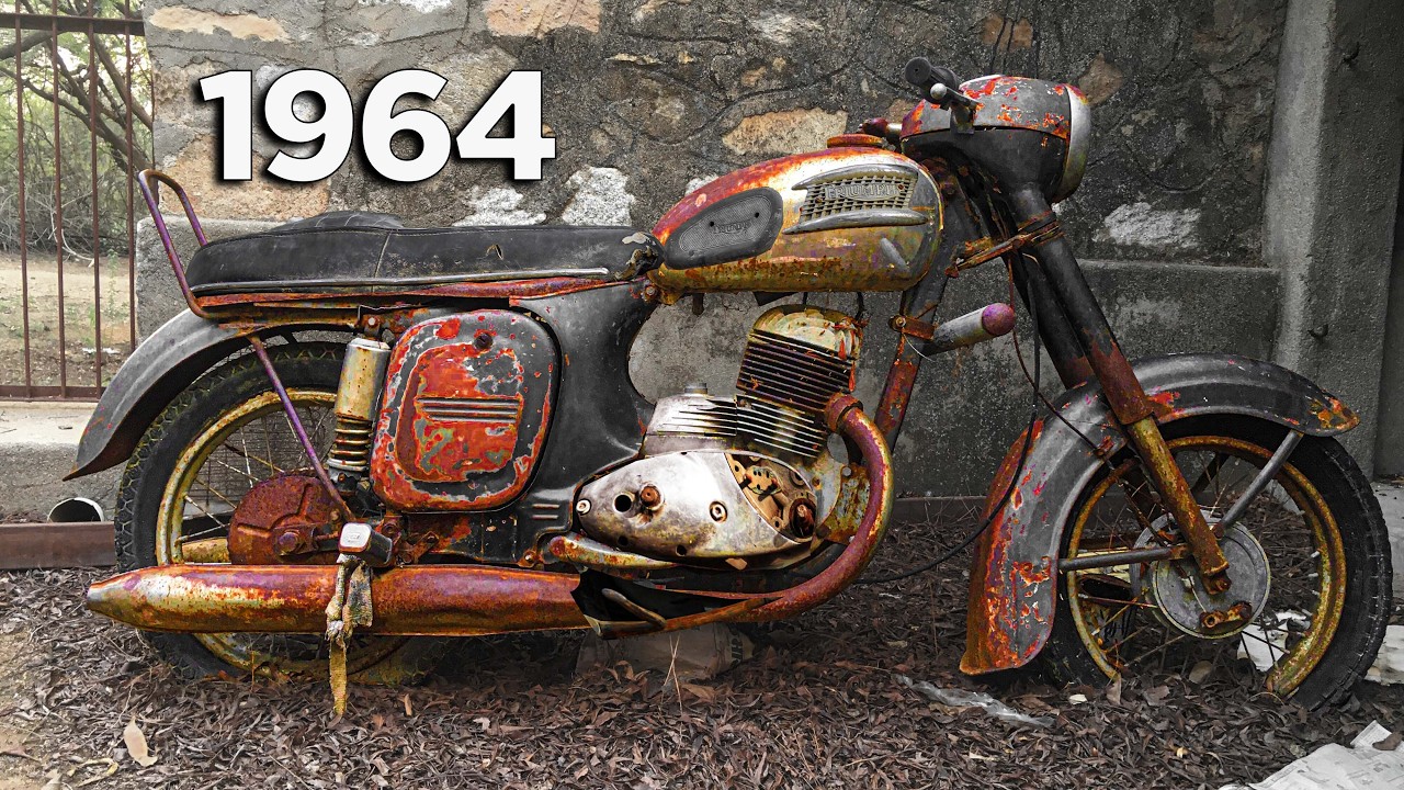 Rescuing a Forgotten 64 Years Old British Triumph Motorcycle - Restoration Part 3