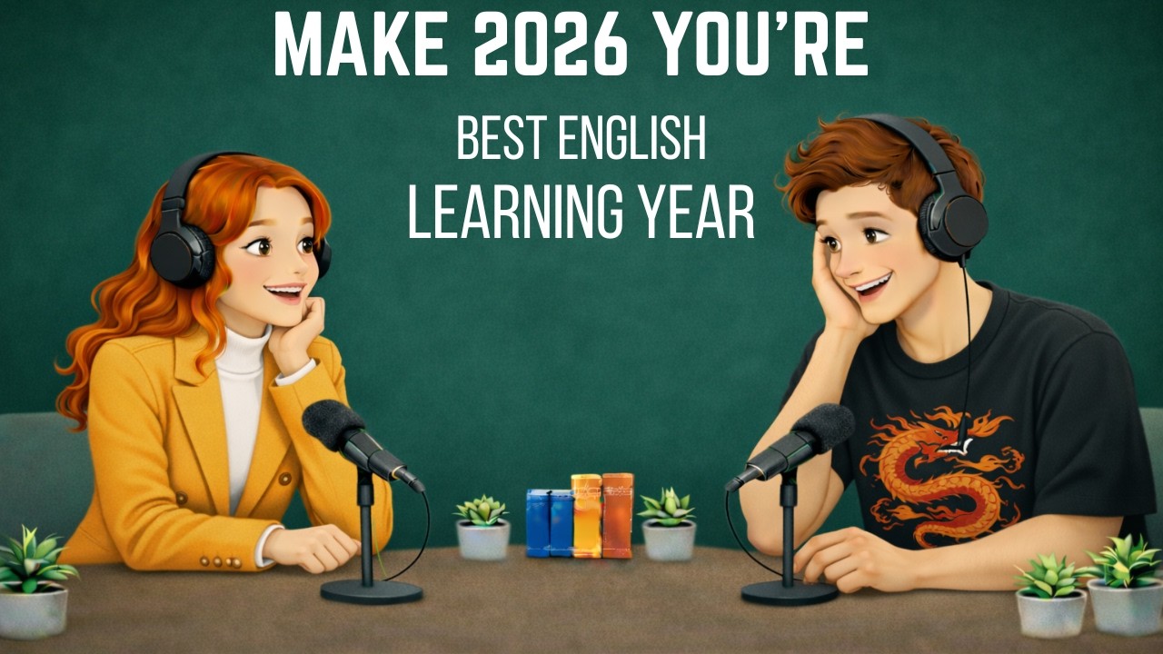 English Podcast To Learn English | How to make 2026 your best English learning year
