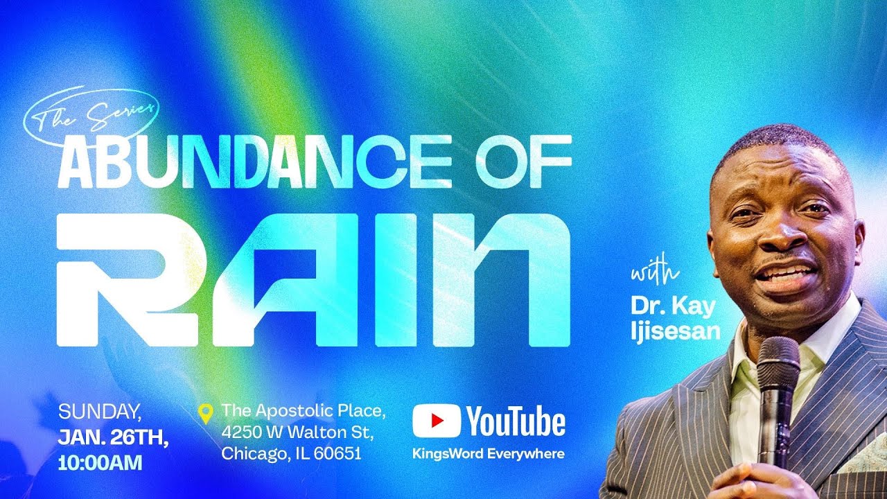 Abundance of Rain [Global Impartation Service] with Dr. Kay | January 26th, 2025