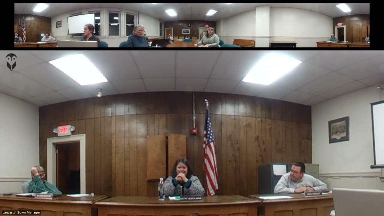 Lancaster Selectboard 11.3.2025 Part 2